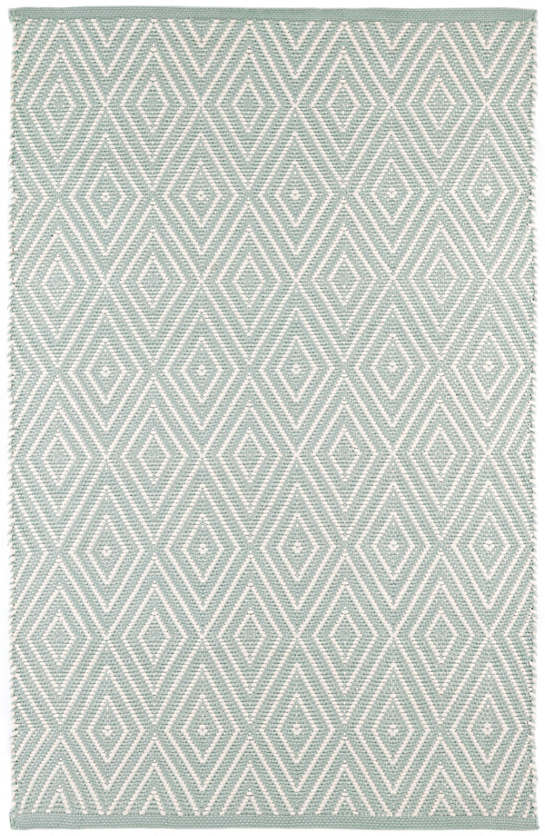Diamond Light Blue/Ivory Indoor/Outdoor 150x240
